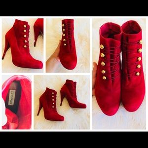 Red booties